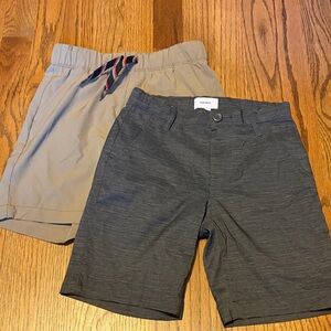 Old Navy Black and Gray Shorts